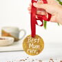 'Best Mum Ever' Chocolate Mother's Day Medal, thumbnail 1 of 6