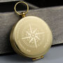 Personalised Travel Compass Gift For Travellers, thumbnail 1 of 7