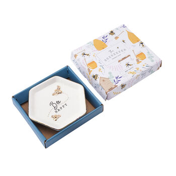 Bee Happy Jewellery Trinket Ring Dish | Gift Box, 2 of 5