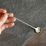 Coffee Spoon In Solid Sterling Silver, thumbnail 2 of 7