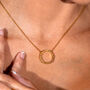 Single Hula Pendant In Gold Vermeil Plated, thumbnail 2 of 7