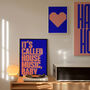 It's Called House Music, Baby Print | Typographic Poster | Wall Art | Aesthetic | Trendy | Music | Dj | Club | Groovy | Artwork, thumbnail 2 of 10