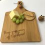 Personalised Mouse, Cheese And Nibbles Board, thumbnail 1 of 5