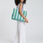 Straw Woven Shoulder Tote Bags, thumbnail 3 of 6