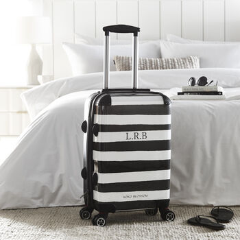Personalised Suitcase | Sorrento Stripe, 2 of 12