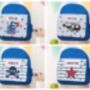 Personalised Kid's Blue Mini Rucksack, thumbnail 3 of 12