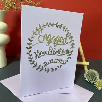 Personalised Engagement Card, 8 of 12
