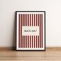 What's For Dinner Funny Kitchen Print, thumbnail 7 of 7