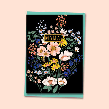 Mama Floral Greeting Card, 2 of 5
