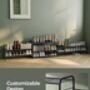 Metal Shoe Rack Shoe Organiser With Side Hooks, thumbnail 6 of 7