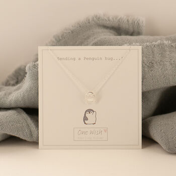 Penguin Sterling Silver Necklace, 7 of 12