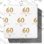 Personalised 60th Birthday Wrapping Paper, thumbnail 1 of 3