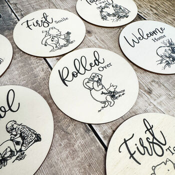 Pooh Milestone Discs For Baby's Firsts New Baby, 2 of 6