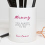 Mummy Makeup Brush Pot, thumbnail 4 of 4