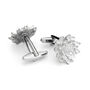 Monet Water Lilies Pewter Cufflinks, thumbnail 5 of 5