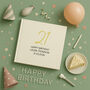 Personalised Ivory Big Birthday Photo Album, thumbnail 3 of 5