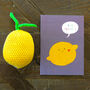 Mini Lemon Big Squeeze Card, thumbnail 1 of 5