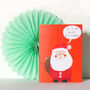 Mini Father Christmas Card, thumbnail 3 of 5