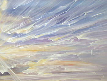 Large Seascape Painting, 6 of 9