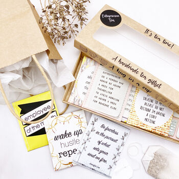 Tea Gift For Entrepreneurs | Self Employed | New Business Gift, 2 of 12