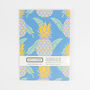 Pineapple Pattern Paperback Swiss Bound Notebook, thumbnail 8 of 8