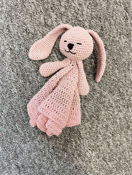 Diy Baby Crochet Kit Rabbit Lovey By Bee Bees Homestore, 4 of 4