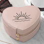 Sunset Pink Heart Jewellery Case, thumbnail 1 of 10