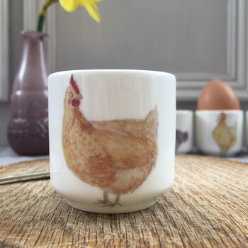 Bone China Hen Egg Cup, 5 of 11
