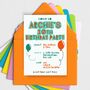 Pack Of Party Invitations For Girls And Boys, thumbnail 4 of 8