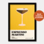 Espresso Martini Print, thumbnail 7 of 7