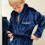 Personalised Supersoft Childrens Dressing Gown, thumbnail 10 of 12