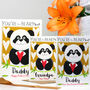 Personalised Best Mummy Daddy Panda Card, thumbnail 6 of 12