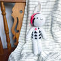 Ziggy The Handknit Neon Pink Bowie Bunny, thumbnail 3 of 10