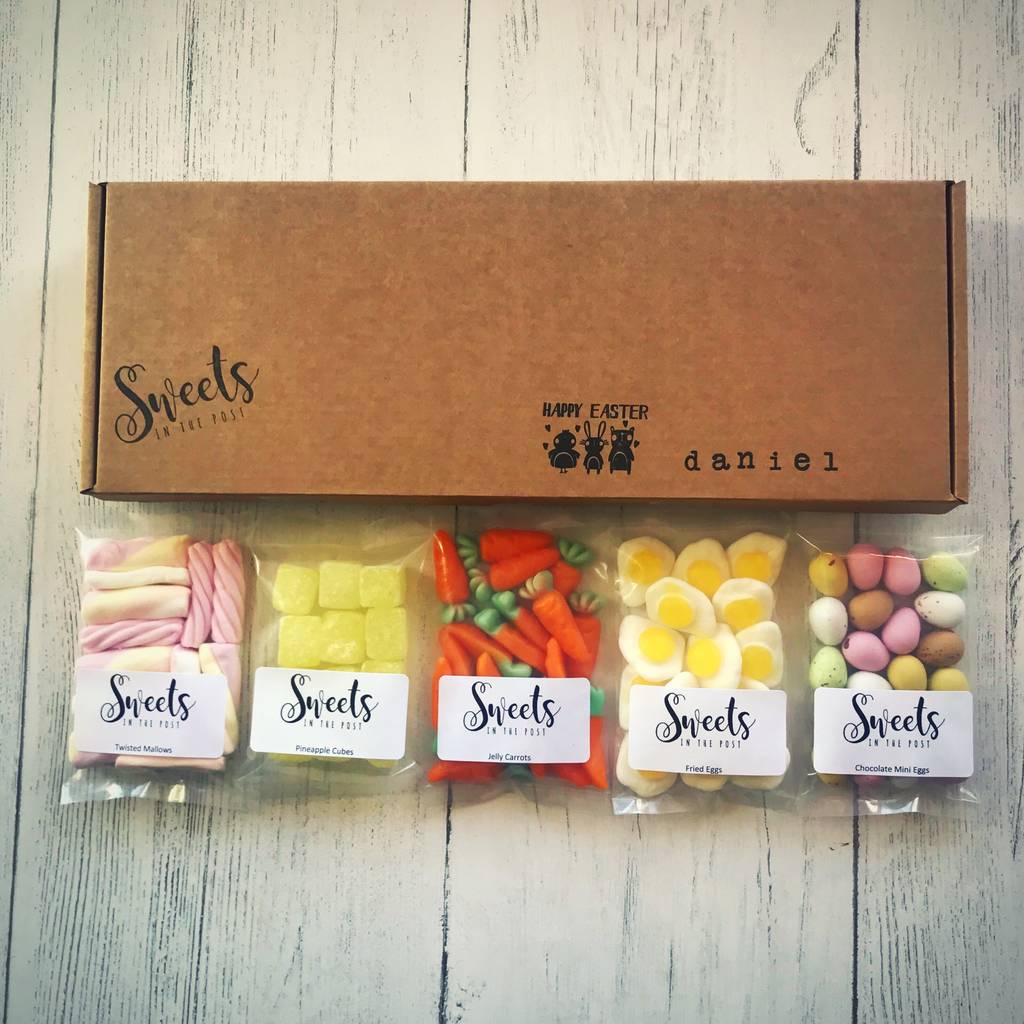 Happy Easter Letterbox Sweets Gift Box By Sweets In The
