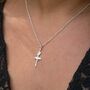 Sterling Silver Ballerina Necklace, thumbnail 2 of 7