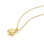 Teardrop Urn Ashes Necklace – 18 K Gold Plate, thumbnail 2 of 6