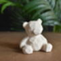 Handmade Eco Resin Geometric Bear Ornament, thumbnail 4 of 7