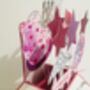 Personalisable Sweet 16 3D Greeting/Gift Card, thumbnail 5 of 8