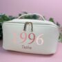 Personalised 30th Birthday Open Flat Washbag, thumbnail 1 of 9