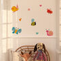 Mini Bugs Wall Sticker, thumbnail 4 of 5