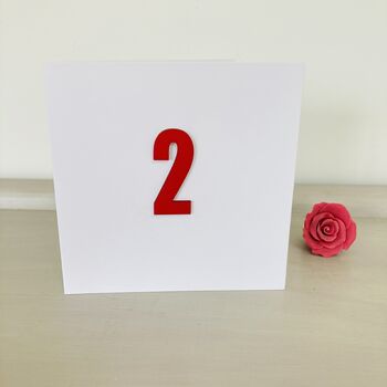 2nd Handmade Birthday Card, 2 of 3