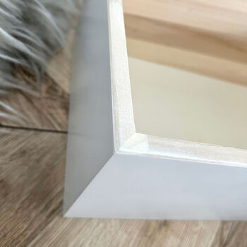 Personalised Modern Any Occasion Square Photo White Memory Box Three Sizes 22cm | 27cm | 30cm, 7 of 8