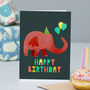 'Happy Birthday' Elephant, thumbnail 1 of 3