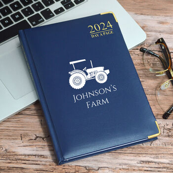 Personalised Diary Tractor Themed Design, 3 of 5