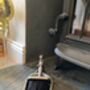 Pewter Hearth Tidy Set Ash Pan And Brush For Fireplace, thumbnail 6 of 6