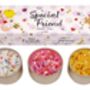Special Friend Candle Gift Set – Trio Of Fragrances – Free Standard Gift Wrap, thumbnail 2 of 2