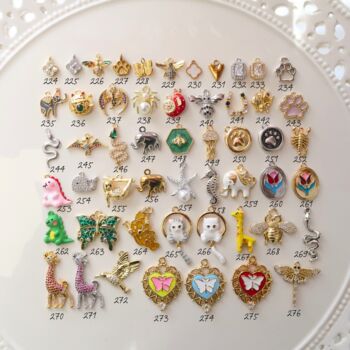 Make Your Own Custom Silver Three Charm Necklace, 7 of 10