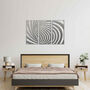 3D Wooden Spiral Art Optical Illusion For Walls, thumbnail 6 of 11
