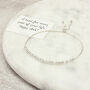 Sterling Silver 18th Birthday 18 Beads Slider Bracelet, thumbnail 1 of 6