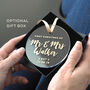Personalised Mr And Mrs First Christmas Decoration, thumbnail 4 of 4
